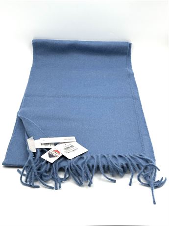 NEW Cashmere Scarf Blue