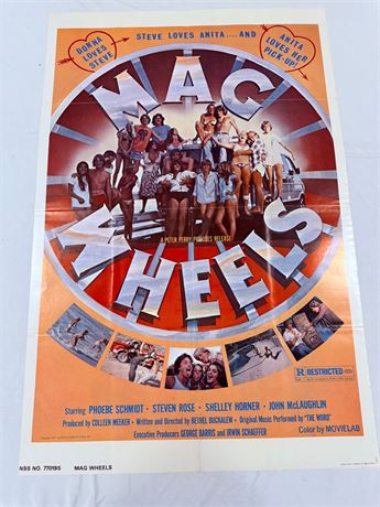 Mag Wheels Original 27x41” Movie Poster