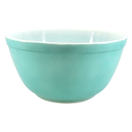 Vintage Pyrex 402 Turquoise 1.5 Quart Mixing Bowl
