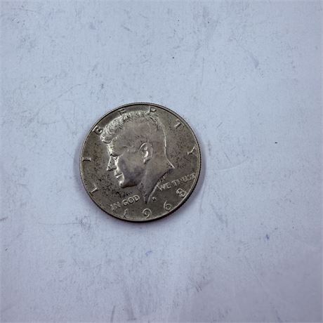 1968 Kennedy Half Dollar