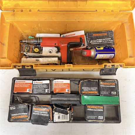 Hilti Ram Set w/ Tons of Pins