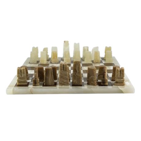 Mexican Onyx Chess Set