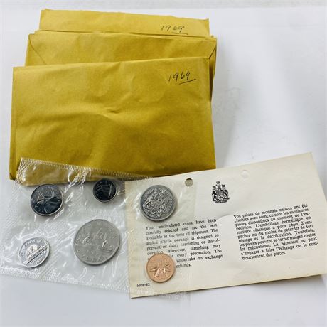 20 - 1969 Canada Proof Like Sets