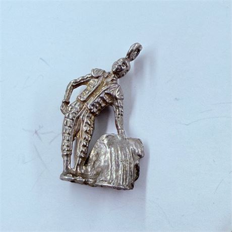 5.8g Sterling Matador Pendant / Charm