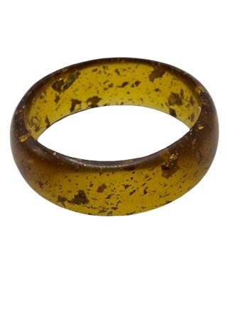 Vintage Amber Bakelite bangle bracelet