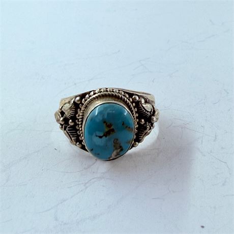 7.8g Sterling Ring Size 8