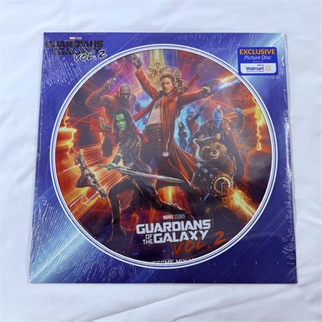 Guardians of the Galaxy Vol 2 Picture Disc Vinyl Record - Factory Sealed