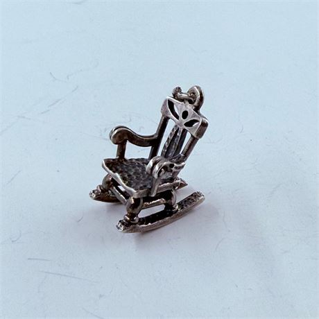 6g Sterling Rocking Chair Pendant