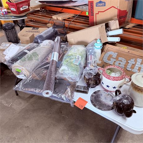 MASSIVE Home Goods Table Lot - Most New in packaging