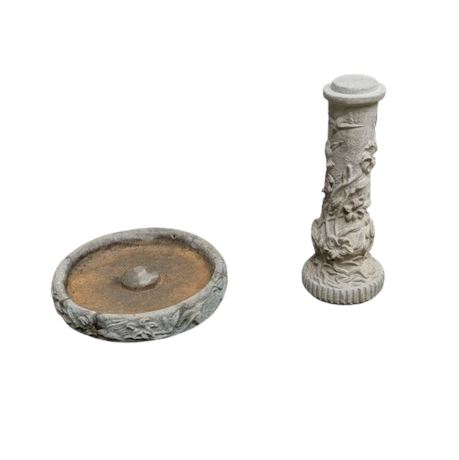 Ornate Birdbath