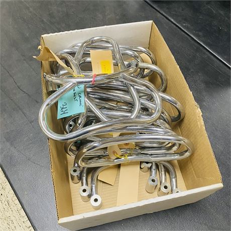 10 NOS Harley Davidson Chrome Backrests