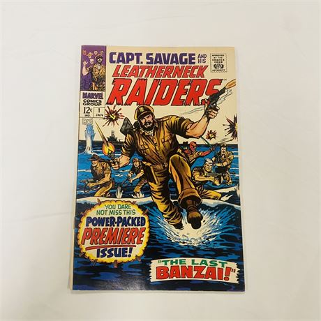 12¢ Capt Savage Leatherneck Raiders #1