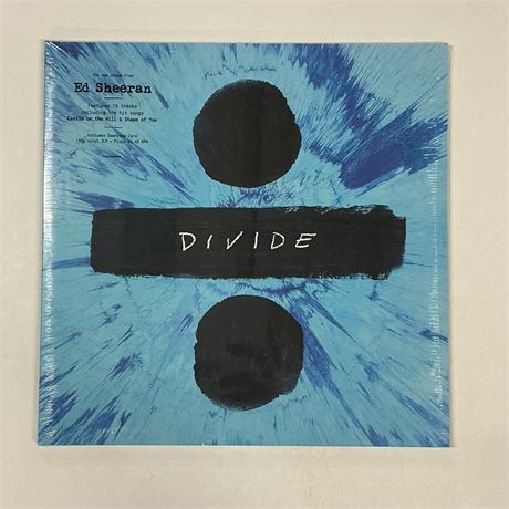 Ed Sheeran Divide Sealed Vinyl Record
