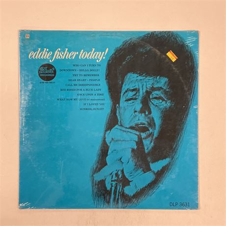 Eddie Fisher Today Sealed Vinyl Record