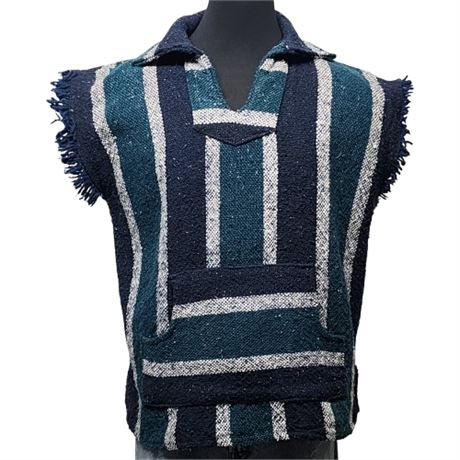 Vintage Senor Lopez Sleeveless Baja Mexican Pullover