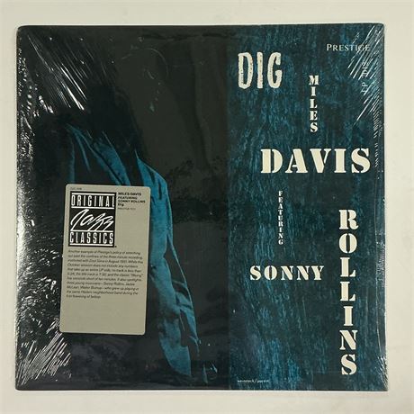 Miles Davis and Sonny Rollins Dig Sealed Vinyl Record