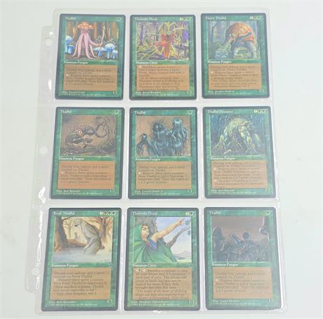 1994 Magic The Gathering cards, Lot of 9