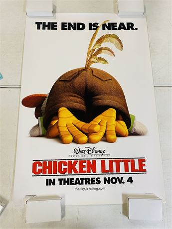 Chicken Little Original DS 27x40 Movie Poster - ROLLED