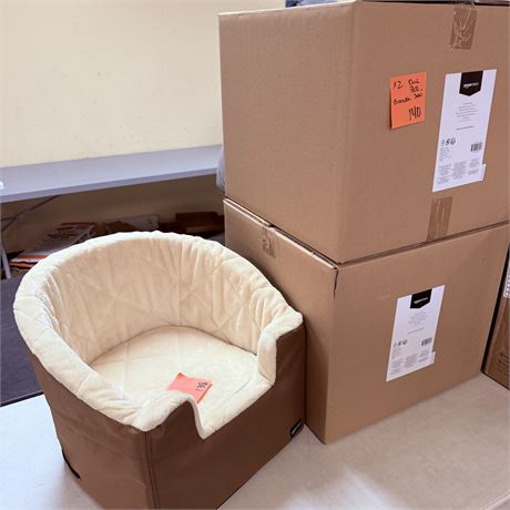 2 New Luxury Dog Beds