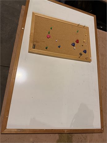Cork Board & White Board