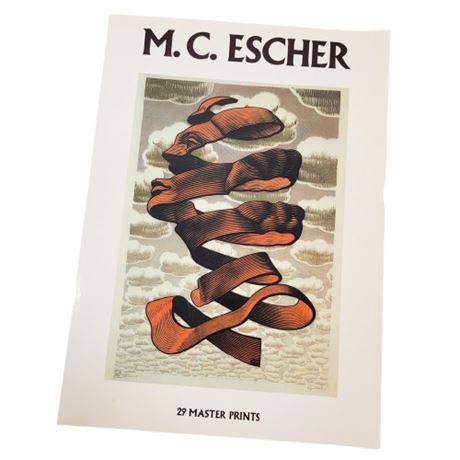 Vintage 1981 M.C. Escher Oversized Master Prints Book