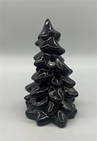 Mosser 5 1/2” Black Ebony Glass Christmas Tree