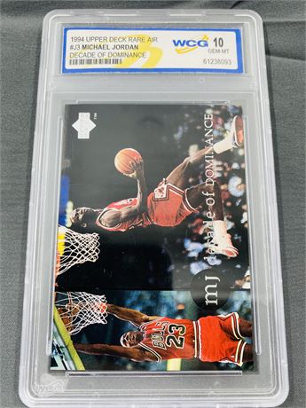 Great Lakes VNTG - 1994 Upper Deck Michael Jordan Card