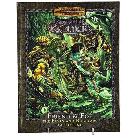 Dungeons & Dragons "Kingdoms of Kalamar: Friend & Foe: The Elves & Bugbears..."