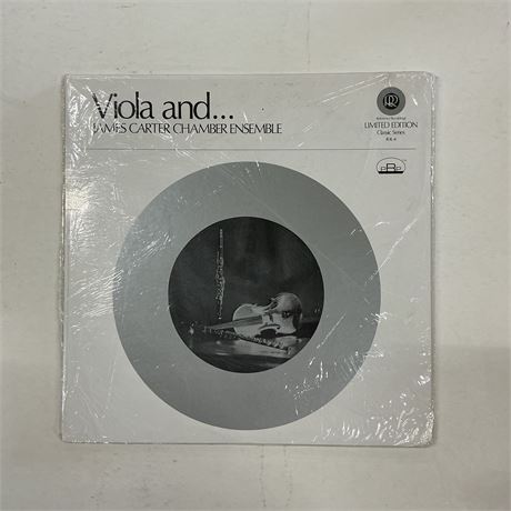 James Carter Chamber Ensemble Sealed Vinyl Record