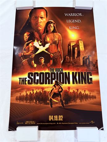 The Scorpion King Original DS 27x40 Movie Poster - ROLLED