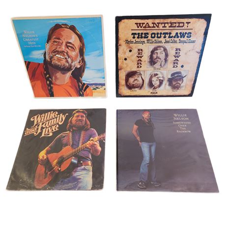 Vintage Vinyl Classic Country Record Lot, 12"