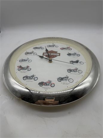 Harley Davidson Clock