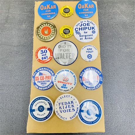 Vintage Button Lot