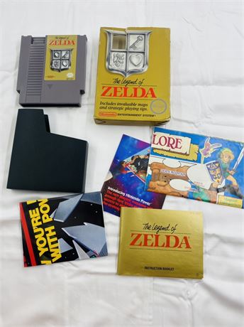 NES Legend of Zelda CIB w/ Manual + Inserts
