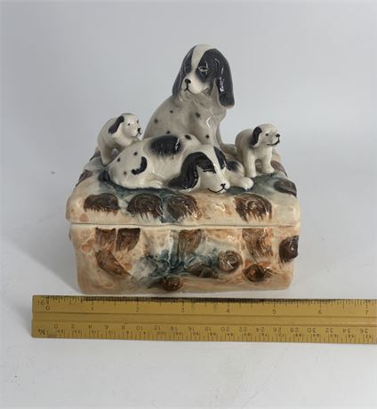 Dalmation Storage / Jewely Box