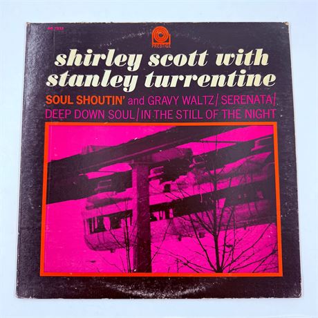 Shirley Scott Soul Shoutin Vinyl Record