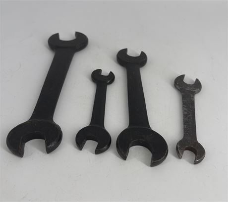 4 Open End Wrenches