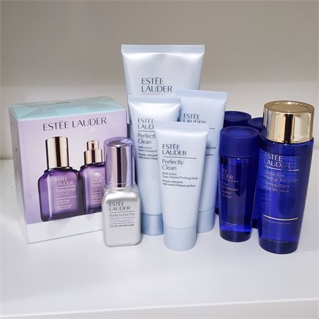 Lot of New and/or Lightly Used Estee Lauder Skin Care Products