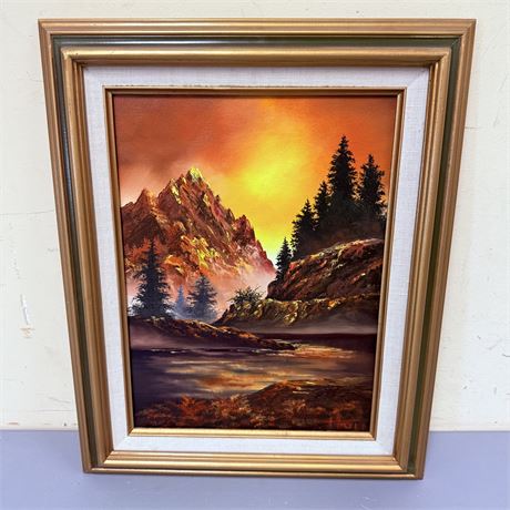 Signed Vintage Painting