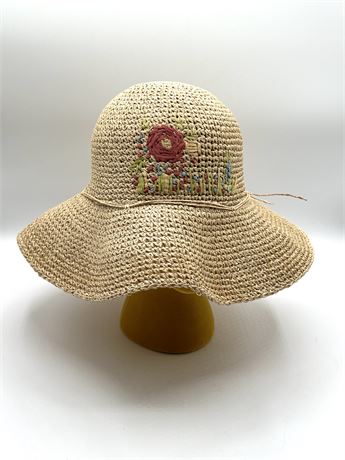 Floppy Flower Sun Hat