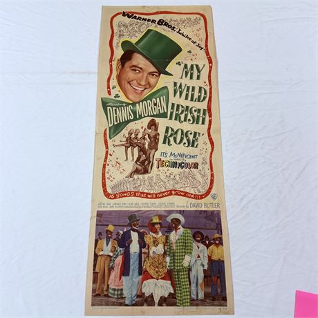 My Wild Irish Rose Original 14x36” Movie Poster