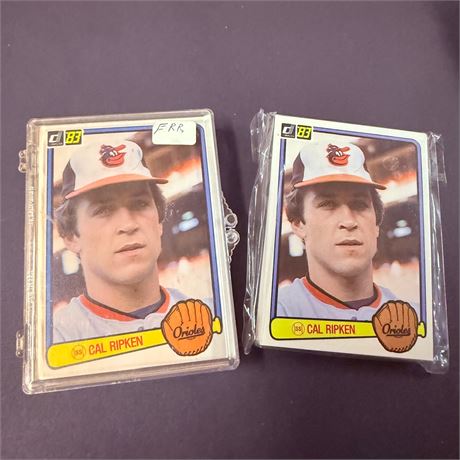 1983 Donruss Baltimore Orioles Sets