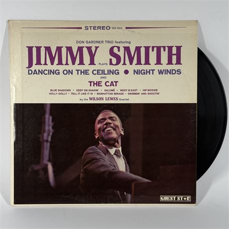 Don Gardner Trio Featuring Jimmy Smith / The Wilson Lewes Quartet Jazz Organ LP