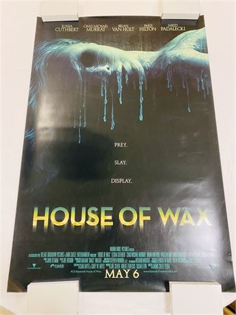 House of Wax Original DS 27x40 Movie Poster - Rolled