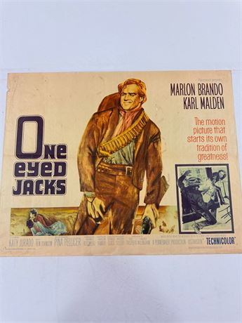 One Eyed Jack Original 22x28” Movie Poster