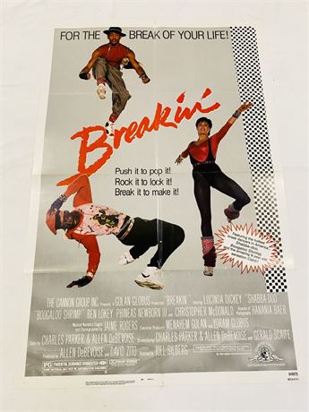 Breakin Original 27x41 Movie Poster