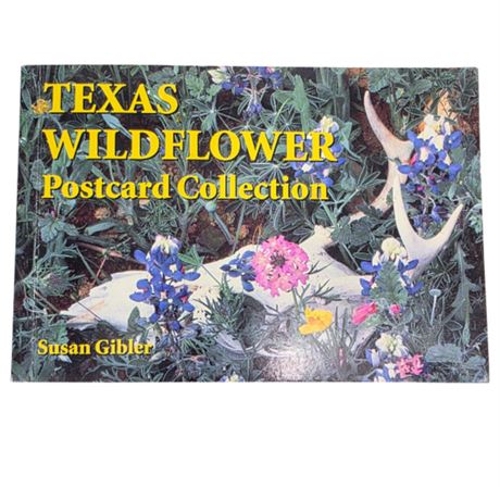 VTG 1989 Texas Wildflower Postcard Collection
