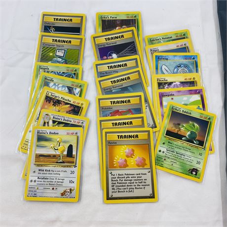 20 Pack Fresh 1999 Pokémon Cards