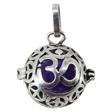 Om Symbol Essential Oil Diffuser Pendant