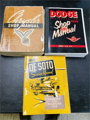 1950’s Dodge Service Manuals